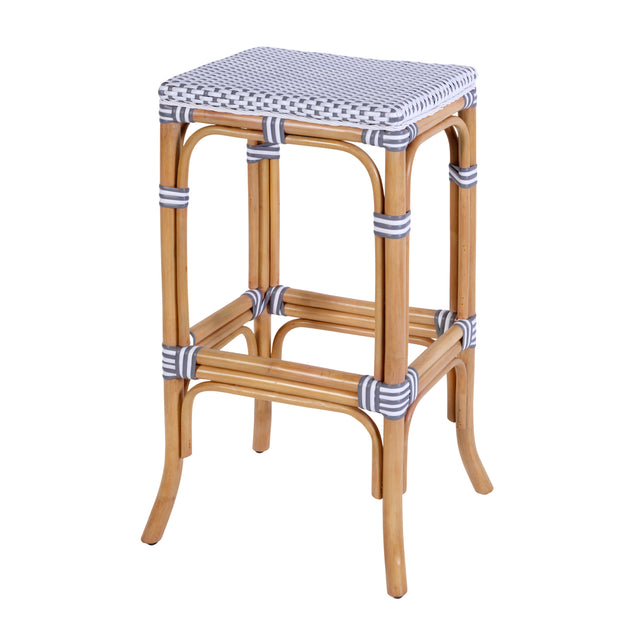 Laguna 30.5 in. Seat Height Rectangular Rattan Backless Bar Stool by Butler Specialty Company
