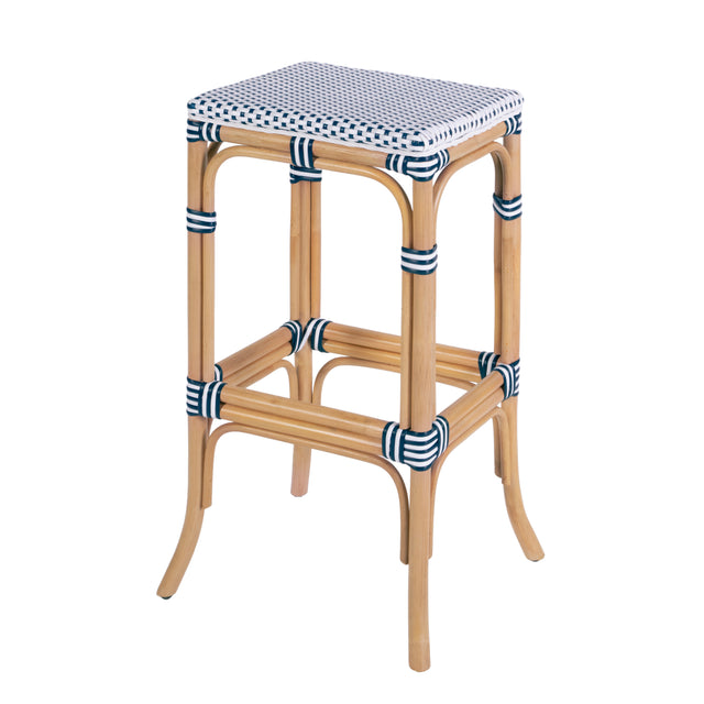 Laguna 30.5 in. Seat Height Rectangular Rattan Backless Bar Stool by Butler Specialty Company