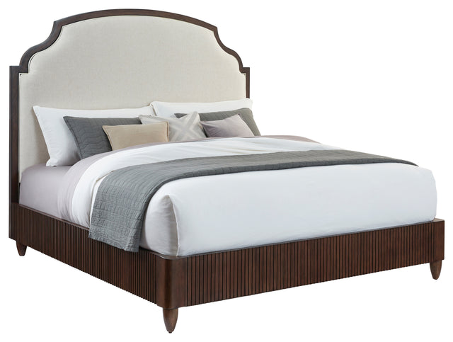 West Camden Bed w/Ecru Fabric by Fairfield Chair - 8096-QB-E