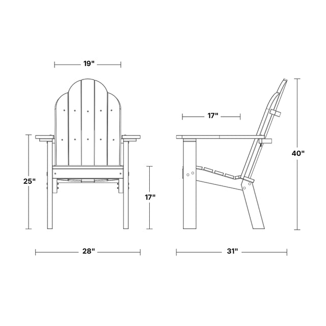 Classic Deck Chair by Wildridge