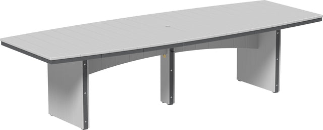 Urban Oval Patio Dining Table (4’ x 10’) by LuxCraft