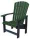 Heritage Upright Adirondack Chair in Two-Tone by Wildridge
