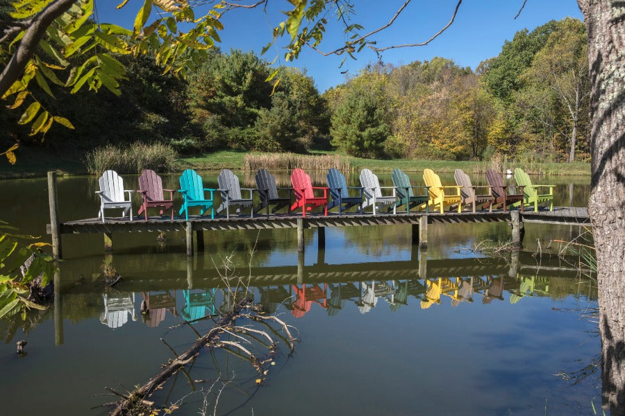 Maroon discount adirondack chairs