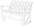 Classic 4 Foot Mission Glider by Wildridge - Elegant Indoor/Outdoor Furniture and home decor accessories at Gooddegg