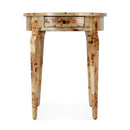 Archer 20 in. W Round Burl Wood 1 Drawer Side Table by Butler Specialty Company
