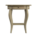 Jeanette 24.5 in. W Oval Wood 1 Drawer Side Table with Lower Open Shelf by Butler Specialty Company
