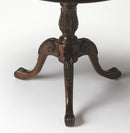 Carissa 30 in. W Round Wood 3 Leg Pedestal Base Foyer Table by Butler Specialty Company