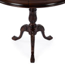 Carissa 30 in. W Round Wood 3 Leg Pedestal Base Foyer Table by Butler Specialty Company