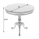 Carissa 30 in. W Round Wood 3 Leg Pedestal Base Foyer Table by Butler Specialty Company