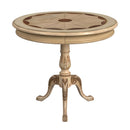 Carissa 30 in. W Round Wood 3 Leg Pedestal Base Foyer Table by Butler Specialty Company