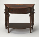 Halifax 34 in. W Demilune Wood 1 Drawer Console Table with Open Lower Shelf by Butler Specialty Company