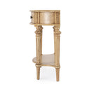 Halifax 34 in. W Demilune Wood 1 Drawer Console Table with Open Lower Shelf by Butler Specialty Company
