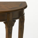 Kimball 36 in. W Demilune Wood 1 Drawer Console Table with Open Lower Shelf by Butler Specialty Company