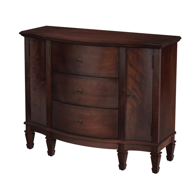 Sheffield 40 in. W Demilune Wood 3 Drawer 2 Door Accent Cabinet by Butler Specialty Company