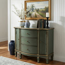 Sheffield 40 in. W Demilune Wood 3 Drawer 2 Door Accent Cabinet by Butler Specialty Company