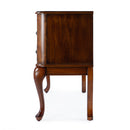 Charlotte 40 in. W Rectangular Wood Vanity/Valet Desk with Storage Drawers and Mirror by Butler Specialty Company