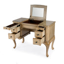 Charlotte 40 in. W Rectangular Wood Vanity/Valet Desk with Storage Drawers and Mirror by Butler Specialty Company