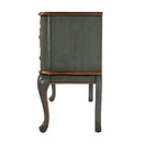Charlotte 40 in. W Rectangular Wood Vanity/Valet Desk with Storage Drawers and Mirror by Butler Specialty Company