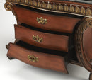 Valenti 48 in. W Rectangular Fossil Stone and Wood 3 Drawer Accent Chest by Butler Specialty Company