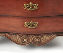 Valenti 48 in. W Rectangular Fossil Stone and Wood 3 Drawer Accent Chest by Butler Specialty Company