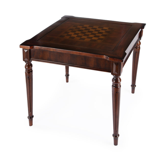 Vincent 36 in. W Square Wood Multi-Game Card Table with Reversible Top by Butler Specialty Company