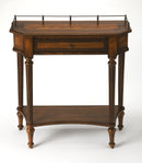 Charleston 30 in. W Demilune Wood 1 Drawer Console Table with Lower Open Shelf by Butler Specialty Company
