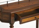 Charleston 30 in. W Demilune Wood 1 Drawer Console Table with Lower Open Shelf by Butler Specialty Company