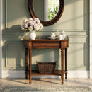 Charleston 30 in. W Demilune Wood 1 Drawer Console Table with Lower Open Shelf by Butler Specialty Company