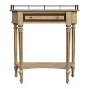 Charleston 30 in. W Demilune Wood 1 Drawer Console Table with Lower Open Shelf by Butler Specialty Company