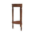 Bellini  24 in. W Demilune Wood Console Table with Lower Open Shelf by Butler Specialty Company