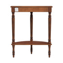 Bellini  24 in. W Demilune Wood Console Table with Lower Open Shelf by Butler Specialty Company