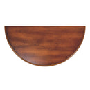Bellini  24 in. W Demilune Wood Console Table with Lower Open Shelf by Butler Specialty Company