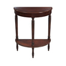 Bellini  24 in. W Demilune Wood Console Table with Lower Open Shelf by Butler Specialty Company