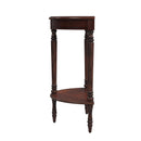 Bellini  24 in. W Demilune Wood Console Table with Lower Open Shelf by Butler Specialty Company