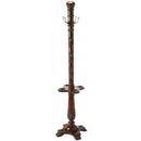 Laird 70 in. H Wood Free-Standing 4 Hook Costumer/Coat Rack with Umbrella Holder by Butler Specialty Company