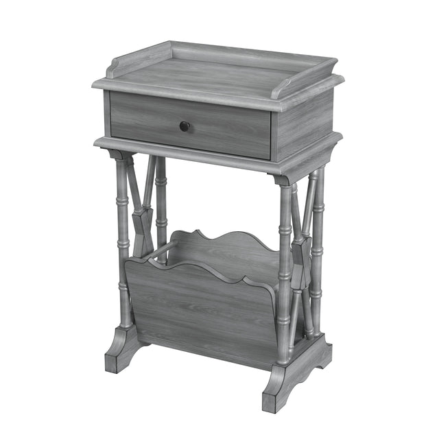 Cummings 15 in. W Rectangular Wood 1 Drawer End Table with Lower Magazine Storage by Butler Specialty Company