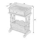 Cummings 15 in. W Rectangular Wood 1 Drawer End Table with Lower Magazine Storage by Butler Specialty Company