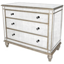 Laflin 38 in. W Rectangular Wood and Mirror 3 Drawer Console Accent Chest by Butler Specialty Company