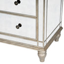 Laflin 38 in. W Rectangular Wood and Mirror 3 Drawer Console Accent Chest by Butler Specialty Company