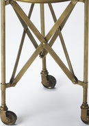 Costigan 14.25 Round Metal Side Table on Casters by Butler Specialty Company