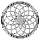 Isidora 17.5 in. W Round Metal and Glass Modern Side Table by Butler Specialty Company
