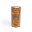 Liam 11 in. W Round Wood 4 Drawer End Table by Butler Specialty Company