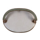 Hathaway 22.5 in. W Oval Upholstered and Wood Traditional Vanity Seat by Butler Specialty Company