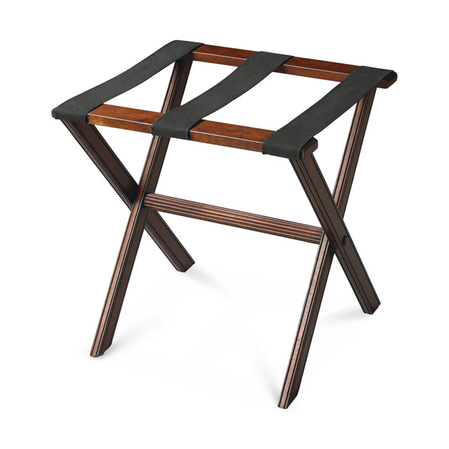 Anthony 25.25 in. W Rectangular Fabric and Wood Folding Luggage Rack by Butler Specialty Company
