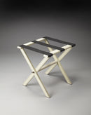 Anthony 25.25 in. W Rectangular Fabric and Wood Folding Luggage Rack by Butler Specialty Company