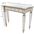 Garbo 40 in. W Rectangular Wood and Antique Mirror Console Table by Butler Specialty Company