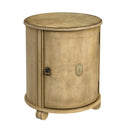 Lawrie 20 in. W  Round Wood Drum 1 Door Side Table by Butler Specialty Company