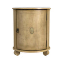 Lawrie 20 in. W  Round Wood Drum 1 Door Side Table by Butler Specialty Company