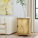 Lawrie 20 in. W  Round Wood Drum 1 Door Side Table by Butler Specialty Company