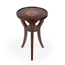 Dalton 15.75 in. W Round Wood Side Table with Small Lower Open Shelf by Butler Specialty Company